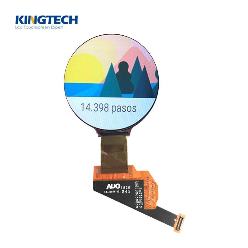 Écran rond super mince amolé 400 400 de 1.39 pouces avec écran tactile multi et carte Mipi à HDMI