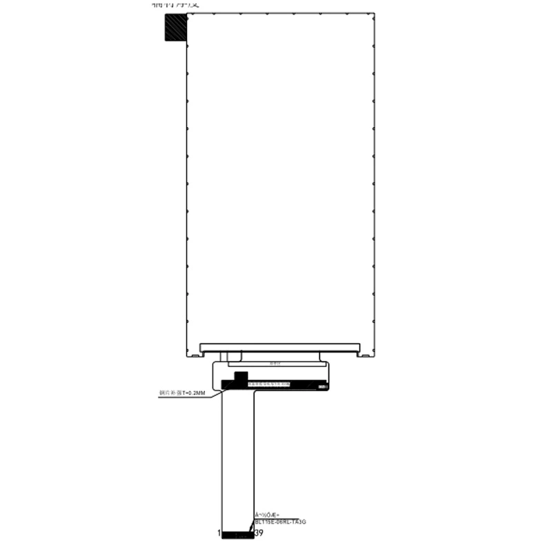 5.5 pouces 720x1280 LCD Affichage